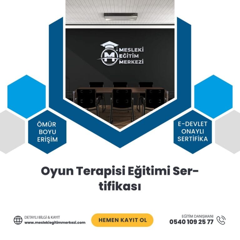 Oyun Terapisi Eğitimi Sertifikası
