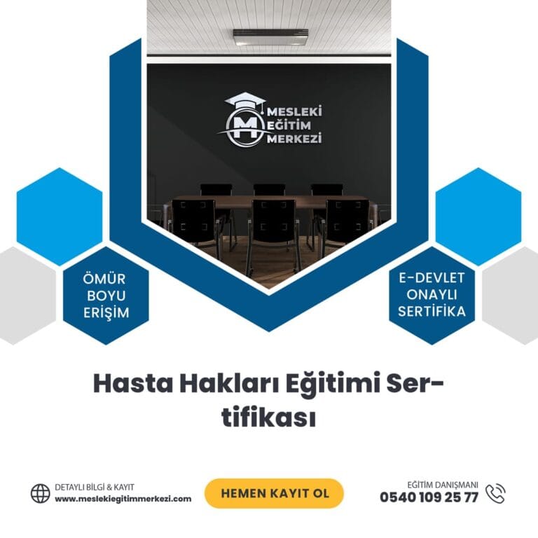 Hasta Hakları Eğitimi Sertifikası