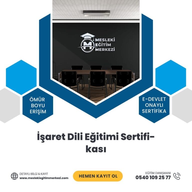 İşaret Dili Eğitimi Sertifikası