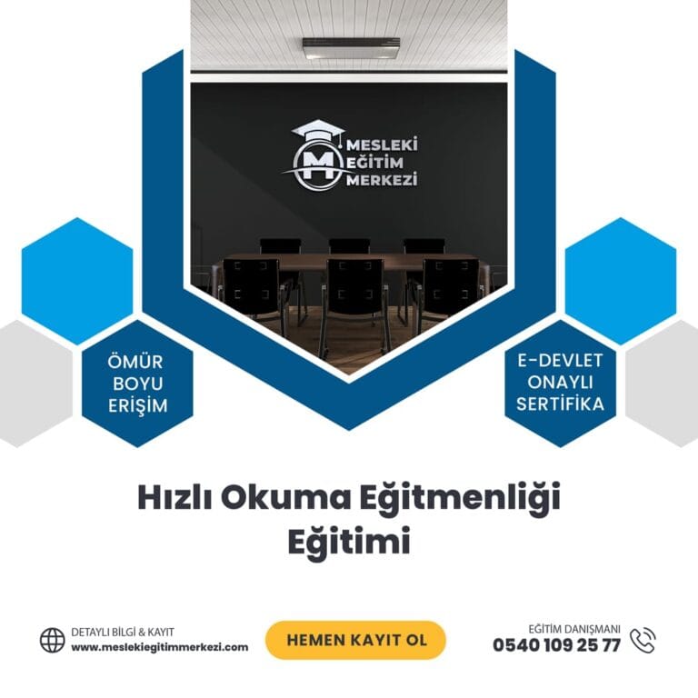 Hızlı Okuma Eğitmenliği Eğitimi