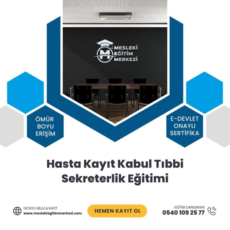Hasta Kayıt Kabul Tıbbi Sekreterlik Eğitimi