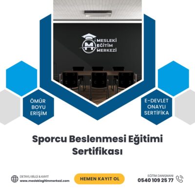 Sporcu Beslenmesi Eğitimi Sertifikası