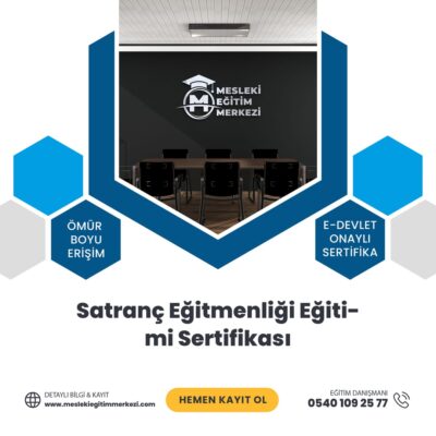 Satranç Eğitmenliği Eğitimi Sertifikası