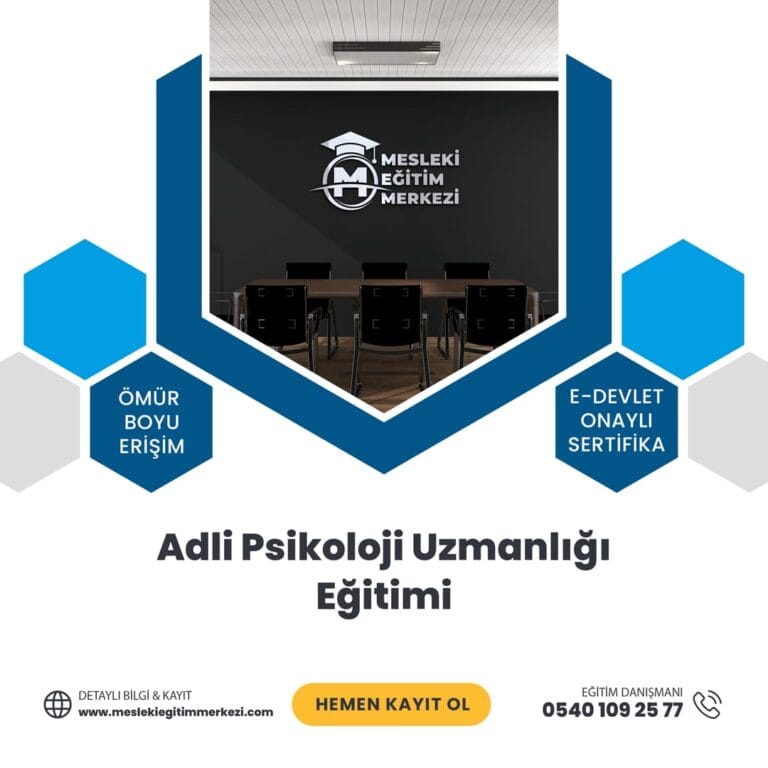 Adli Psikoloji Uzmanlığı Eğitimi