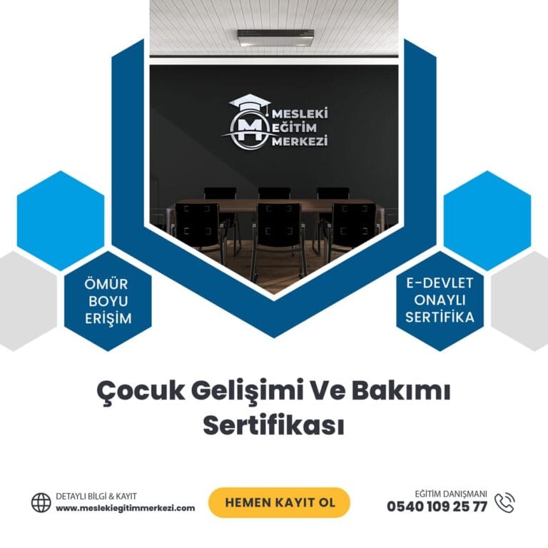 Çocuk Gelişimi Ve Bakımı Sertifikası