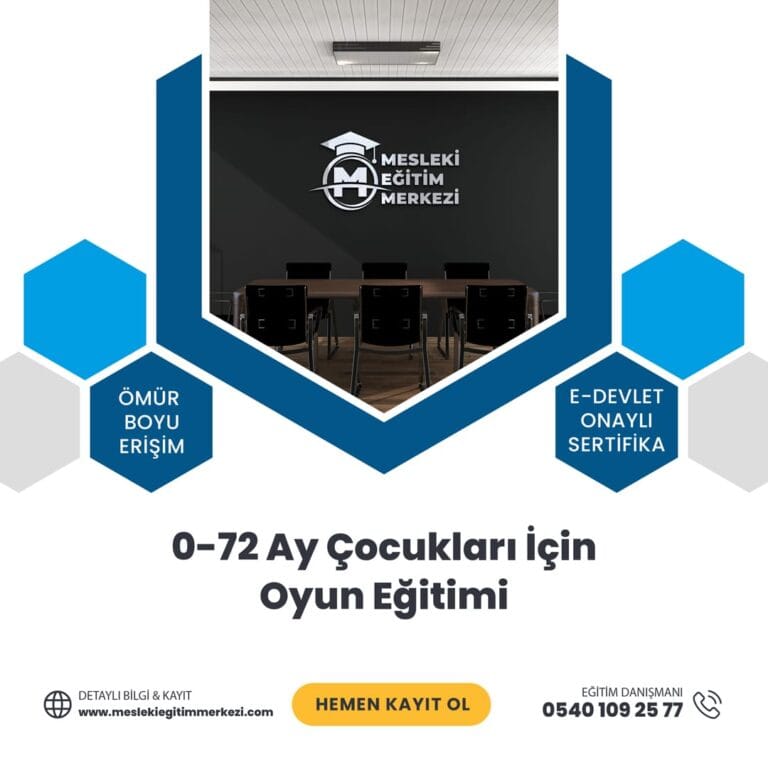 0-72 Ay Çocukları İçin Oyun Eğitimi
