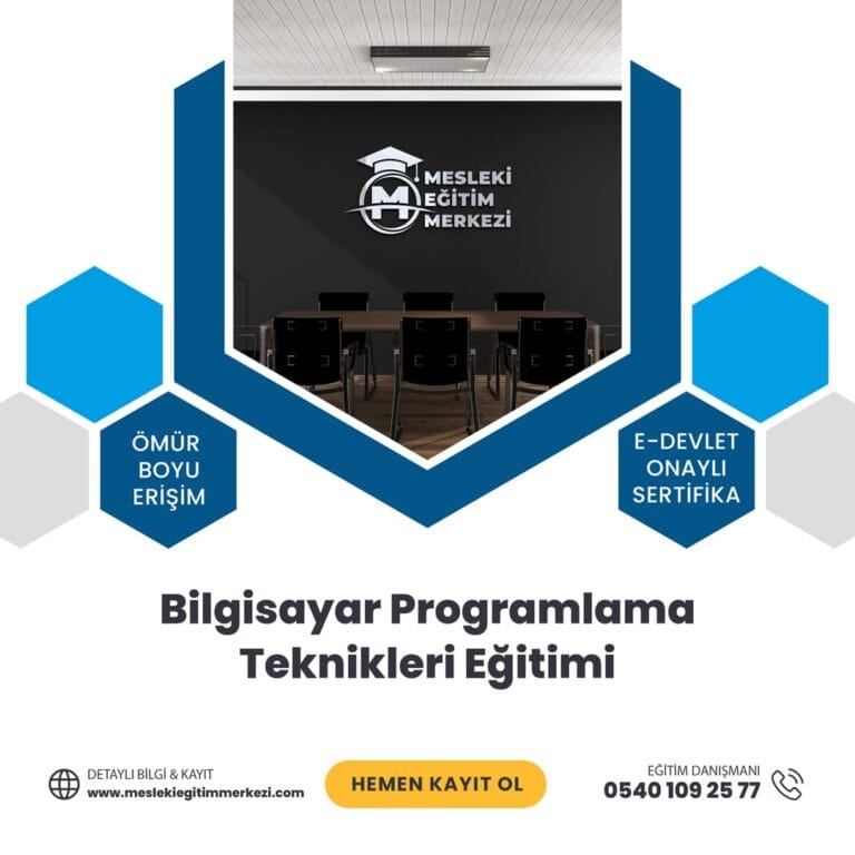 Bilgisayar Programlama Teknikleri Eğitimi