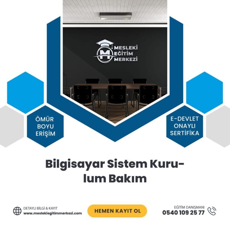 Bilgisayar Sistem Kurulum Bakım