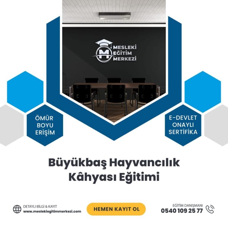 Büyükbaş Hayvancılık Kâhyası Eğitimi