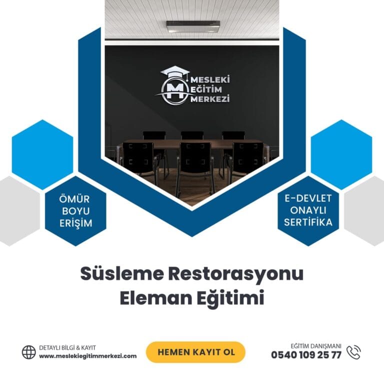 Süsleme Restorasyonu Eleman Eğitimi