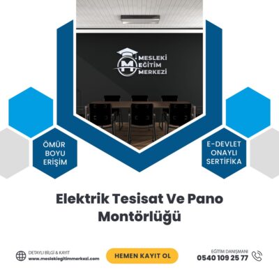 Elektrik Tesisat Ve Pano Montörlüğü