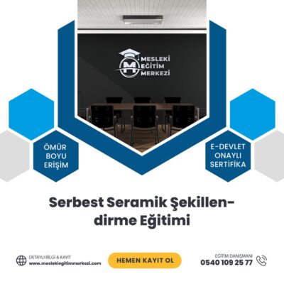 Serbest Seramik Şekillendirme Eğitimi