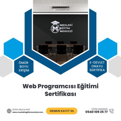Web Programcısı Eğitimi Sertifikası
