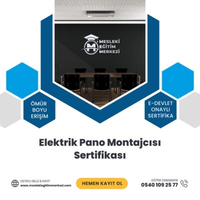 Elektrik Pano Montajcısı Sertifikası