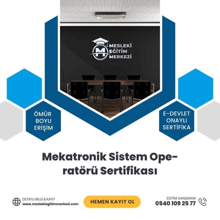 Mekatronik Sistem Operatörü Sertifikası