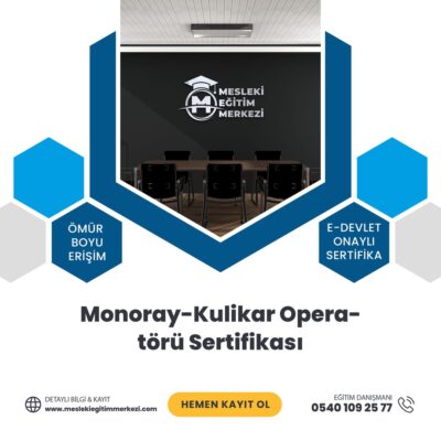 Monoray-Kulikar Operatörü Sertifikası