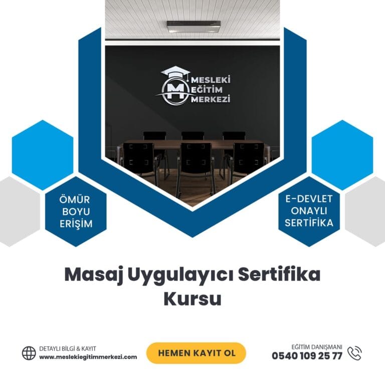 Masaj Uygulayıcı Sertifika Kursu
