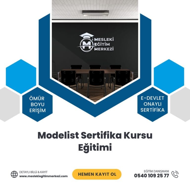 Modelist Sertifika Kursu Eğitimi