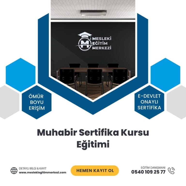 Muhabir Sertifika Kursu Eğitimi