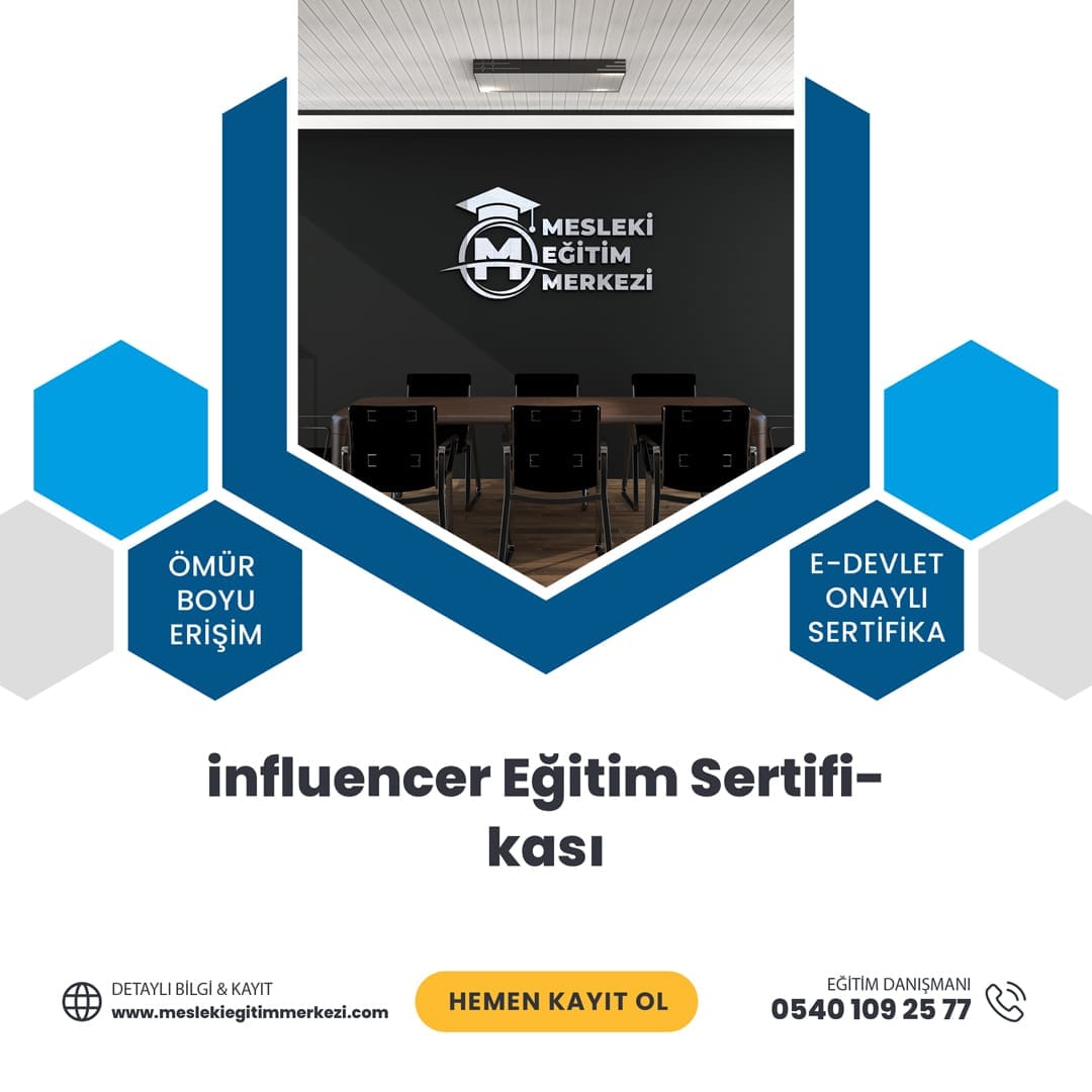 influencer Eğitim Sertifikası