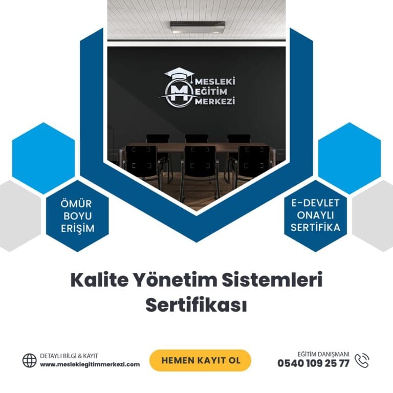 Kalite Yönetim Sistemleri Sertifikası