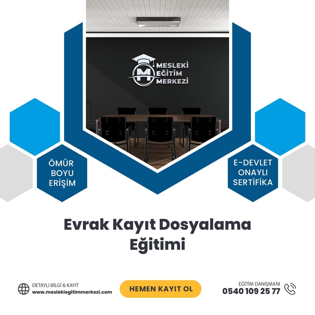 Evrak Kayıt Dosyalama Eğitimi
