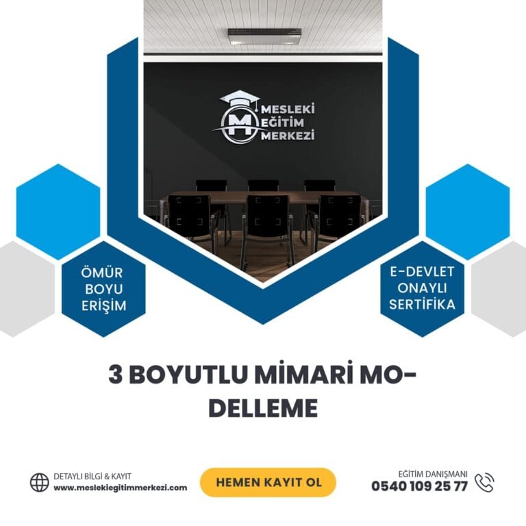 3 BOYUTLU MİMARİ MODELLEME