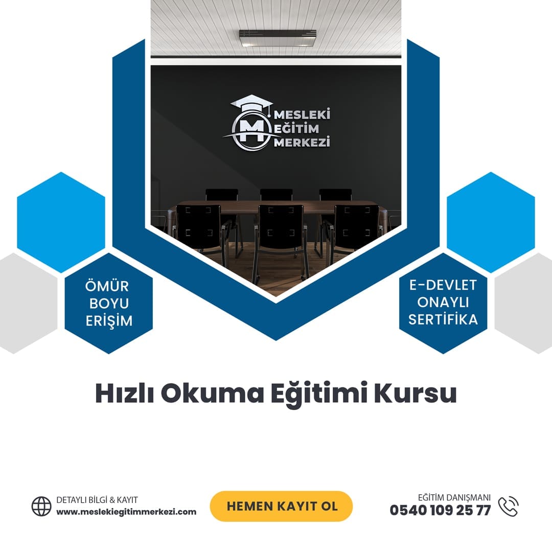 Hızlı Okuma Eğitimi Kursu