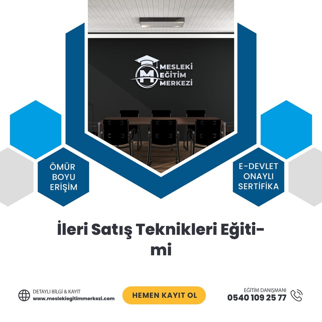 İleri Satış Teknikleri Eğitimi