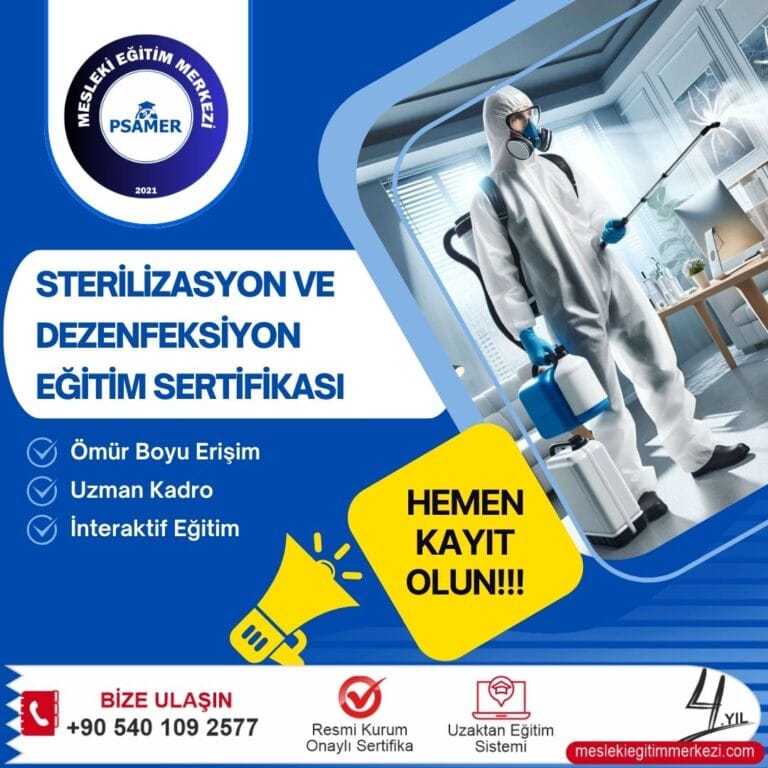 Sterilizasyon Ve Dezenfeksiyon Eğitimi Nedir?