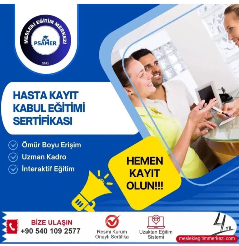 Hasta Kabul Sertifikası Süresi ve Yenileme: Sağlık Sektöründe Çalışma Yetkinliğini Koruma