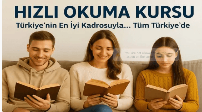 12. Sınıf ve Mezunlar İçin TYT–AYT Hızlı Okuma ve Zaman Yönetimi Programı